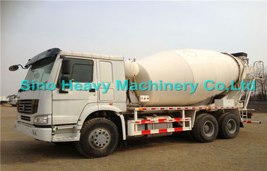 371 hp Manual 8cbm Concrete Mixer Trucks / EURO II HOWO Truck 6x4