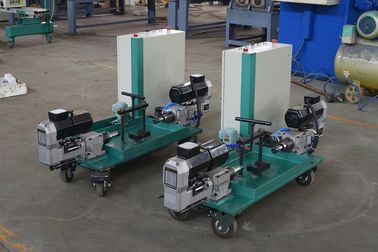 Machine de Polonais léger de parking, double foreuse de trou pour 40 | tuyau de 120mm